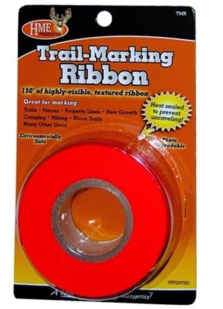 HME TMR Trail Marking Ribbon Orange 150 Roll Long