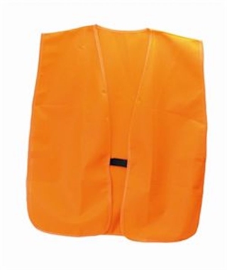 HME Vestor Safety Vest Osfa Blaze Orange Polyester HME-VEST-OR