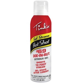 Tinks W6260 #69 Hot Shot Deer Attractant Doe In Estrus Scent Gel 5 oz...