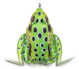 LH LUNKER FROG 2.25" 1/2OZ LEOPARD                          - Lake Fork