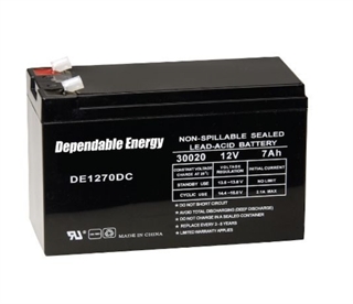 American Hunter DE30020 HR Rechargeable Battery Black 12 Volt 7 AMP