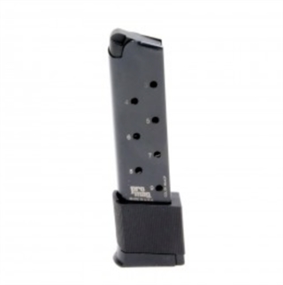 ProMag Extended 10-Round .45 ACP 1911 Government Model Magazine, Heat-Treated Steel, Blue Finish, DuPont Zytel Polymer Base, USA Made