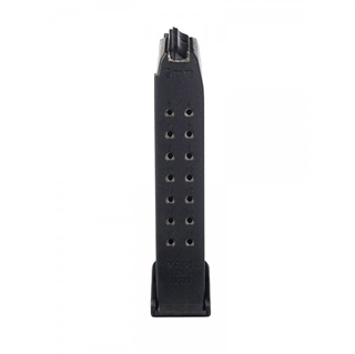 ProMag GLKA9B 18-Round 9mm Black Magazine - Dupont Zytel Polymer, Glock 17/26/19 Compatible, USA Made - ProMag Industries - 9MM for sale at TheGunDock