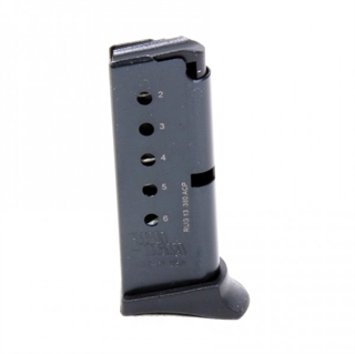 ProMag Ruger LCP .380 ACP Magazine 6 Rounds Steel Blued RUG 13