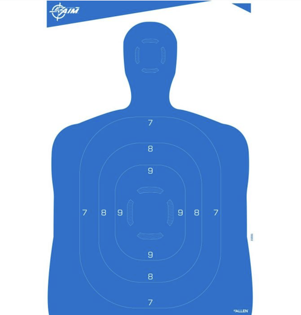 Allen EZ Aim Silhouette Paper Targets (23" x 35"), 4-Pack