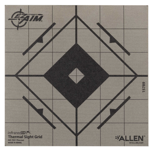 Allen EZ Aim Thermal Sight-In Grid Target 6" x 6"