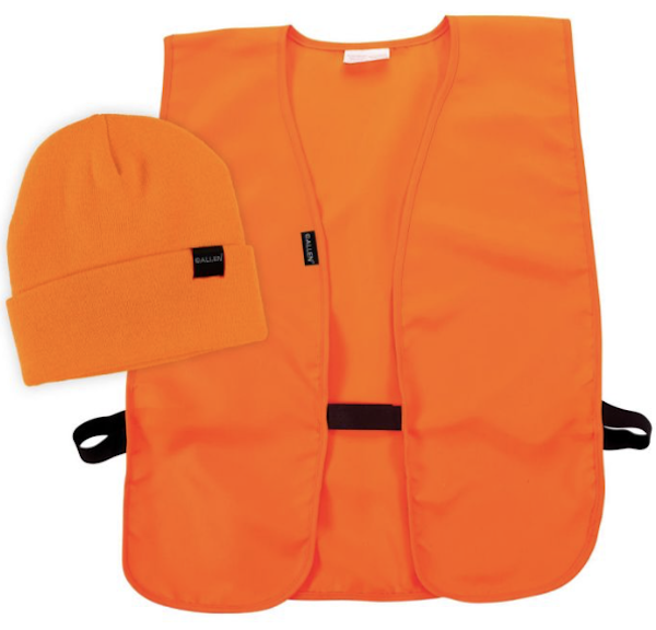 Allen Hunting Vest & Stocking Cap Combo (M/XL) - Blaze Orange