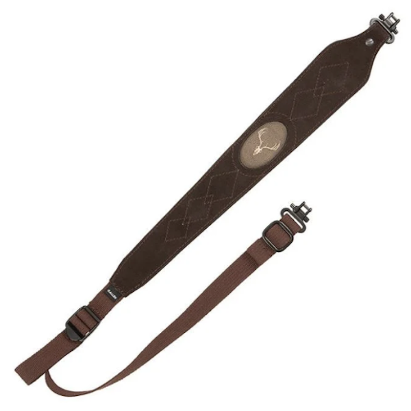 Allen Big Game Suede Deer Head Sling with Swivels (Brown)