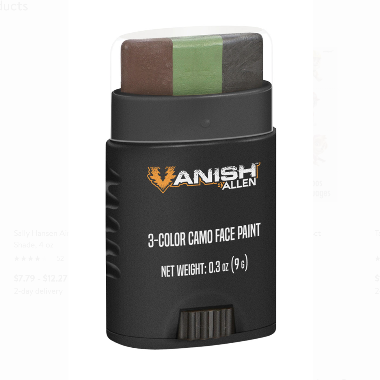 The Allen Company Vanish Camo Face Paint Stick (3-Colors)