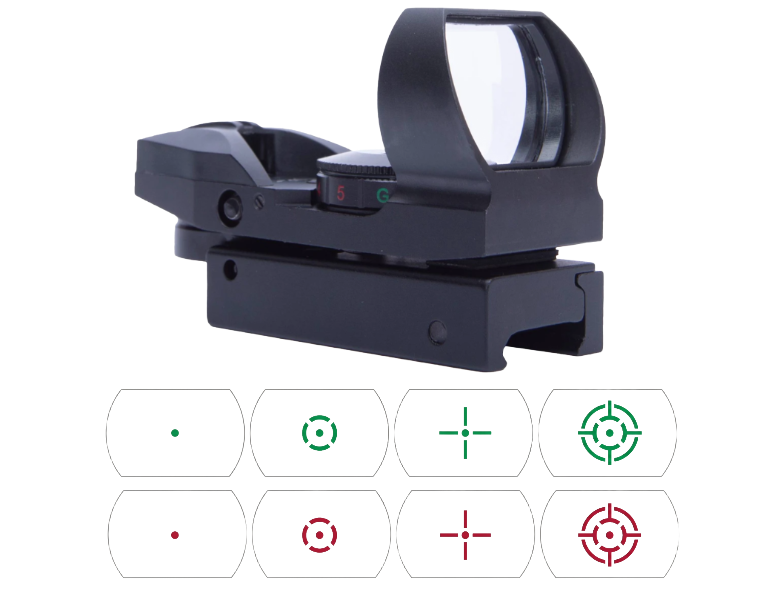 American Tactical ATI Tactical Electro Dot Sight Red/Green 4-Reticle