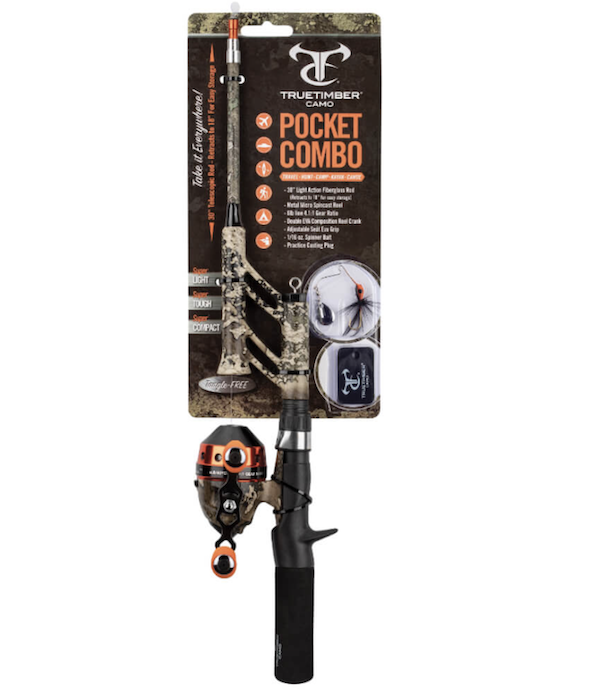 Anything Possible STRATADC TrueTimber Strata Dock Spincast Combo 34"