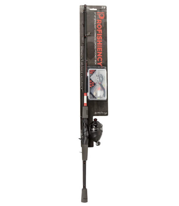 Anything Possible APB 5'6" 2PC Spincast Combo with Pocket Box