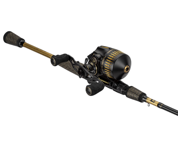 Anything Possible SNIPERCB 6'8" Spincast Combo Black/Gold 2PC