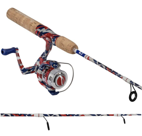 Anything Possible AMERS7MFC 7' Krazy Americana Spinning Combo