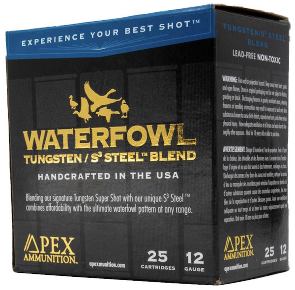 APEX AMMO WS3-38 12G 3 1-5/16 25/10