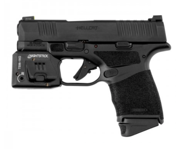 Nightstick TSM-16G Rechargeable Subcompact Weapon-Mounted Light with Green Laser (Fits Springfield Hellcat)