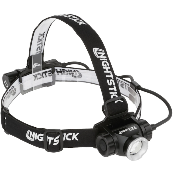 NIGHTSTICK USB-4708B Adjustable Beam Headlamp (USB Rechargeable)