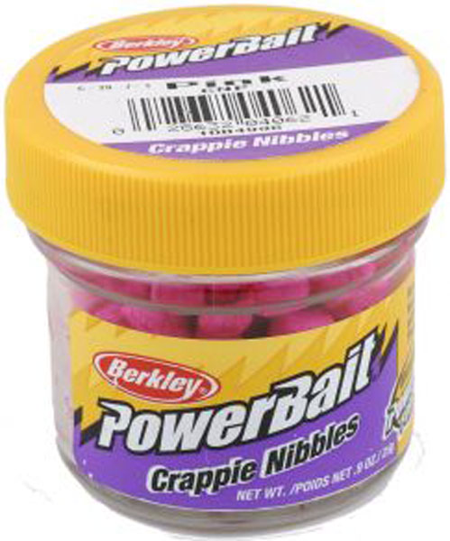 Berkley Crappie Nibbles Pink 1oz Fishing Bait - Berkley