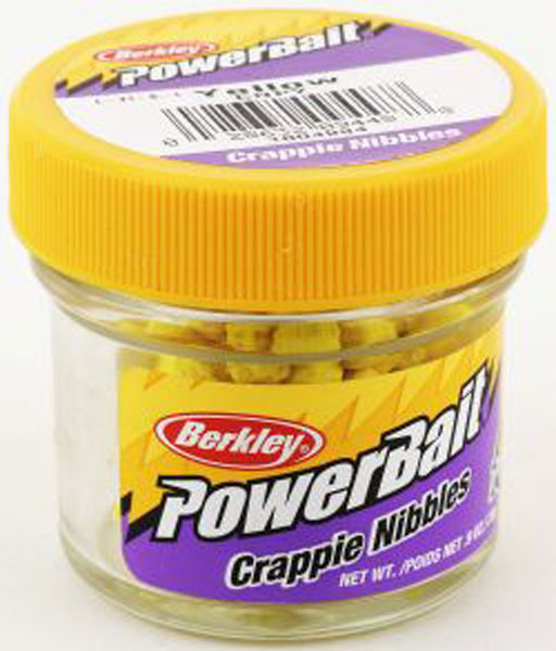 Berkley Crappie Nibbles Yellow 1oz - CNPY - Berkley