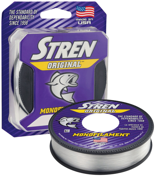 STREN ORIGINAL CLEAR BLUE 8# 100YD                          - BERKLEY