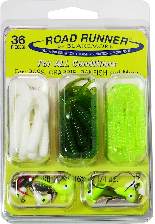 Blakemore SALES BM ROAD RUNNER BASS/CRAPPIE 36PC KIT 50-36