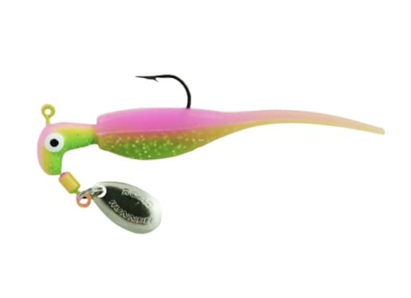 BM Slab Runners with Baby Shad 1/16 #2 HK Electric Chicken - SR2-219