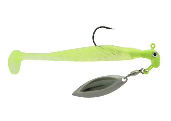 BM 1/4 OZ. YUM RUNNER - CHARTREUSE CLEAR SHAD              