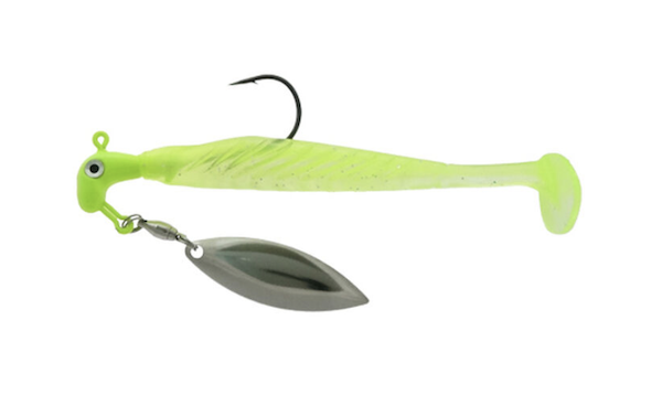 BM 3/8 OZ. YUM RUNNER - CHARTREUSE CLEAR SHAD              