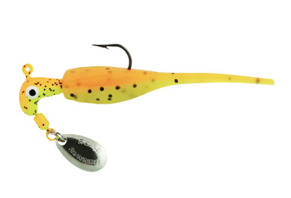 BM SLAB RUNNERS W BABY SHAD 1/16 #2 HK LIGHTS OUT          