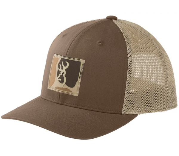 Browning Cypress Cap Major Brown with Vintage Tan Camo