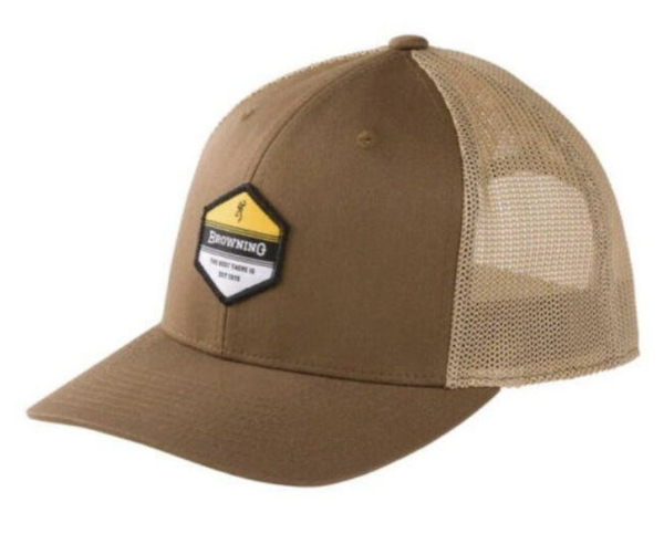 Browning BRN Cap 720 Mesh Back Brown - Model 308790681 - Browning