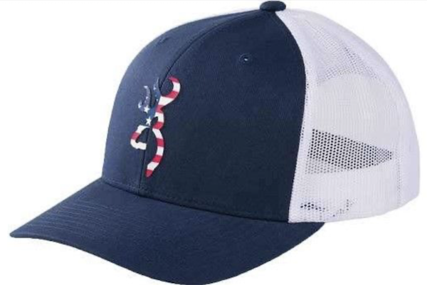 Browning Cap Allegiance Mesh Snapback Usa Buckmark - Browning