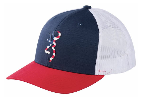 Browning Cap Allegiance Mesh Snpbck Usa Bckmrk Red - Browning