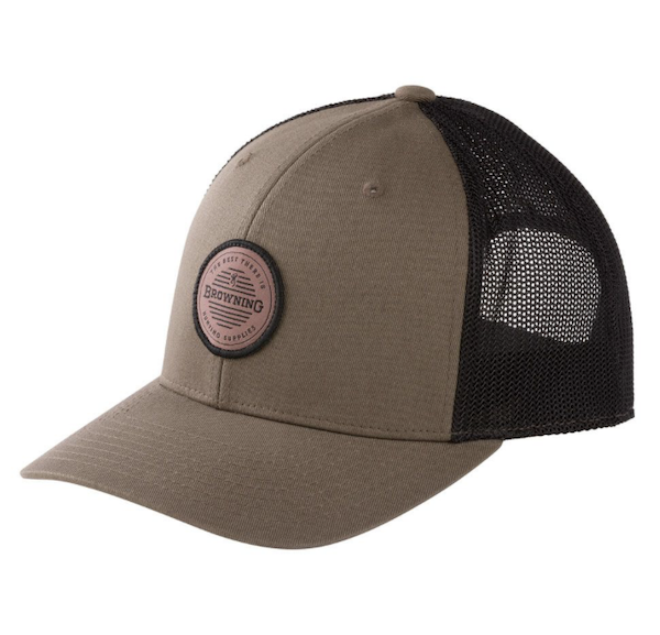 Browning BRN Cap Billet Mesh Back Pewter - Model 308798681 - Browning