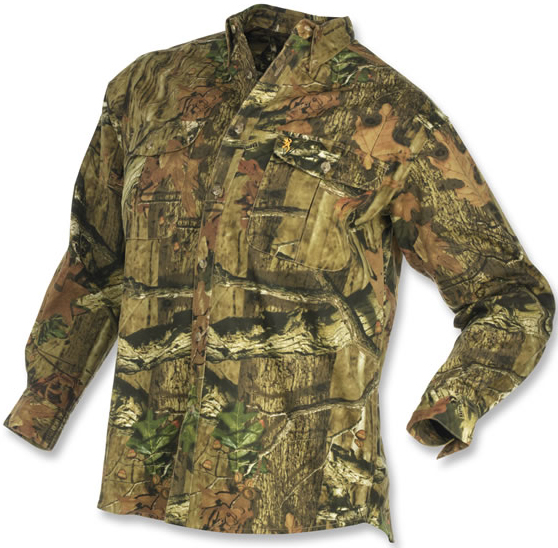 Browning Wasatch 9oz Chamois Shirt MOBU