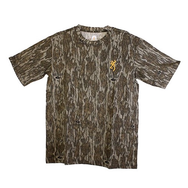 Browning Wasatch Short Sleeve T-Shirt (Mossy Oak Bottomland) - 2XL