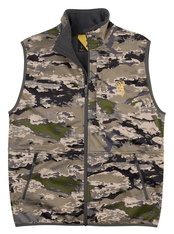 Browning Men's Soft Shell Ovix Vest Size: S