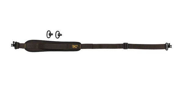 Browning Outfitter Brown Gun Sling with Metal QD Swivels (12232688)