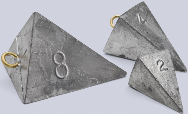 Bullet Weights BW PYRAMID SINKER 5# BAG 1 Oz PY100 - Bullet Weights