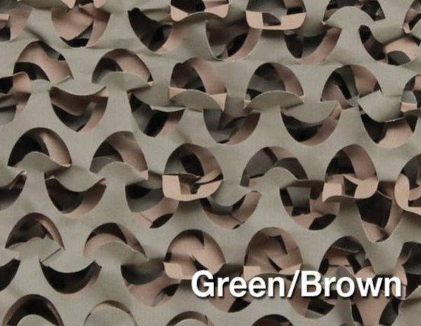 Camo Unlimited LW03B Netting 7'10"x9'10" Green/Brown