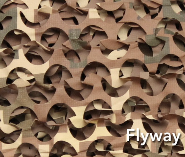 Camo Unlimited FW03 Ultra Lite Netting 7'10"x9'10" 3D Camo Pattern