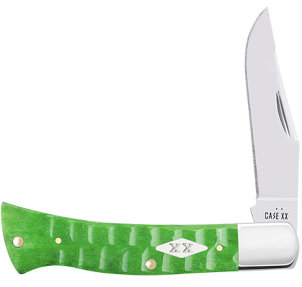 Case Axe 1-Blade 3 3/8" Bright Green Bone