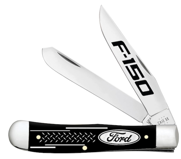 CASE XX Ford F150 Black Synthetic 2 Blade Knife