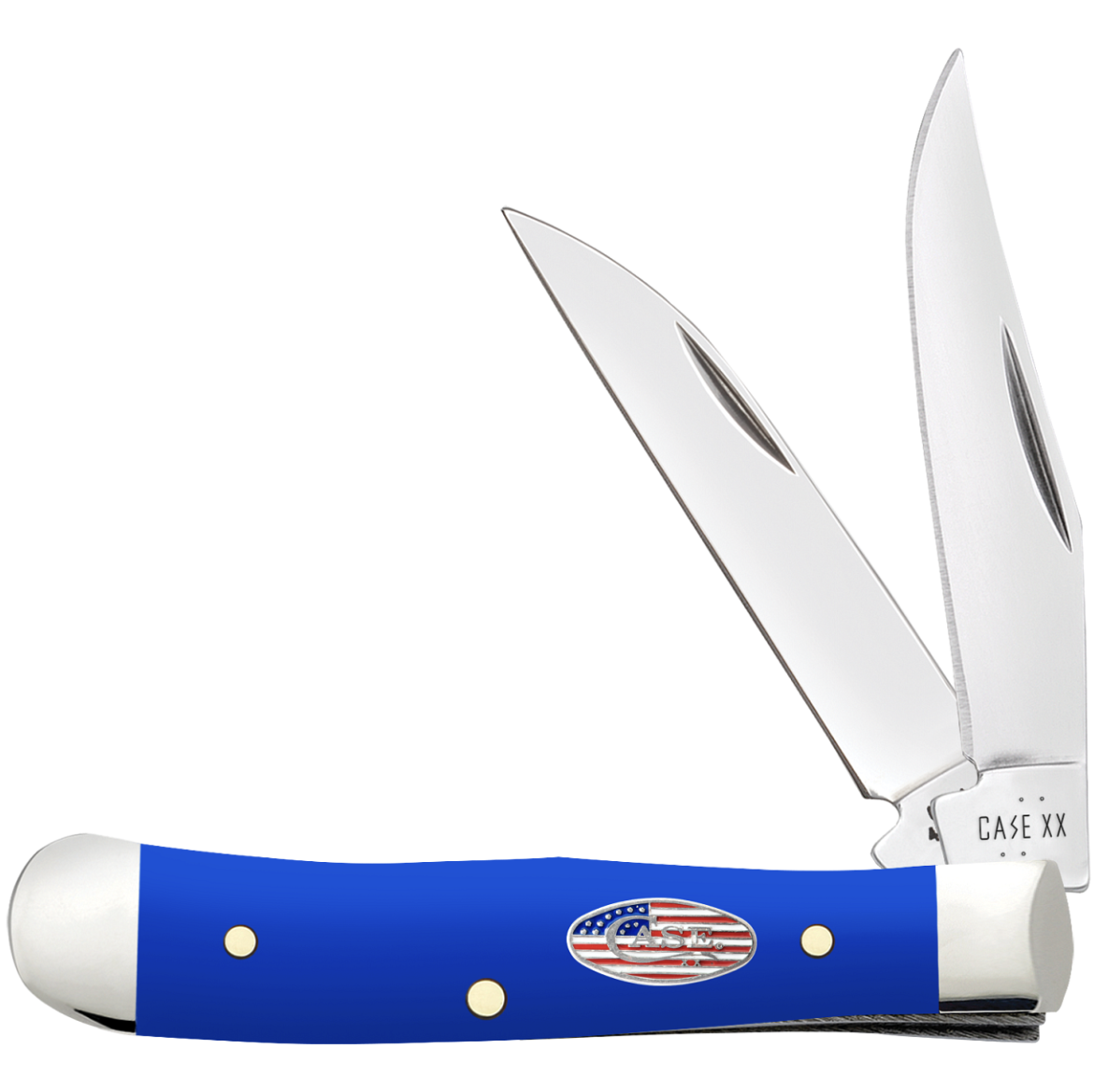 Case Cutlery Trapper Tiny Folding Knife 16401 Royal Blue