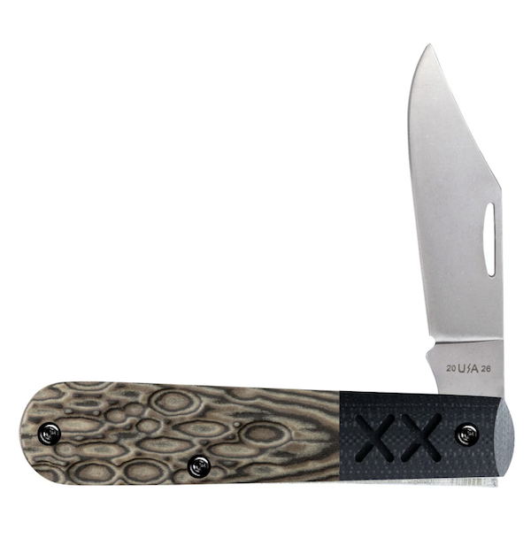 Case Crossroads Fossil Barlow Folding Knife