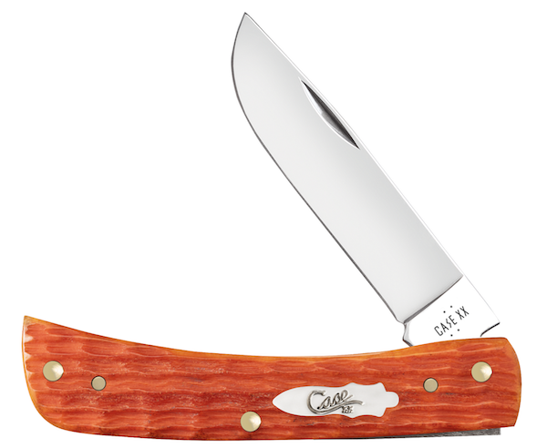 Case Sod Buster Jr Teq Sun Sunrise Bone Pocket Knife