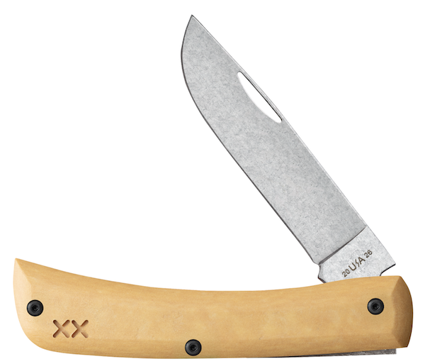Case 66387 April Cut of the Month Crossroads SBJ Maple/Black G10 Liner