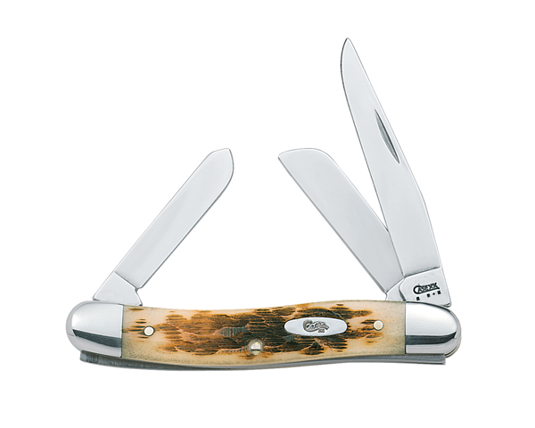 Case 00042 Stockman Medium 2.57"/1.88"/1.71" Folding Clip...