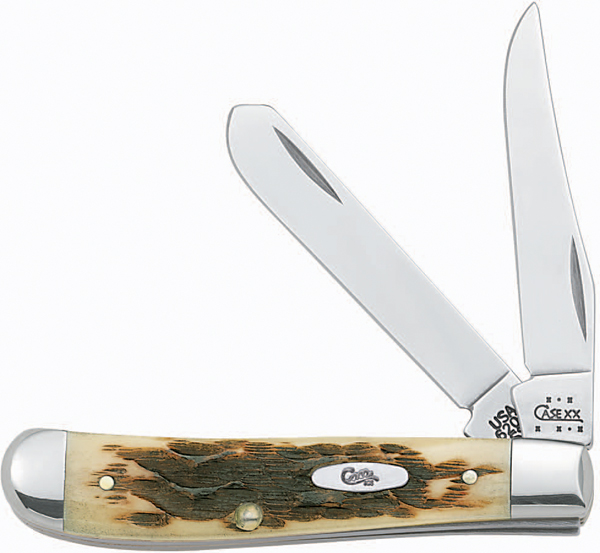Case Stockman 00128 Amber Bone Folding Knife