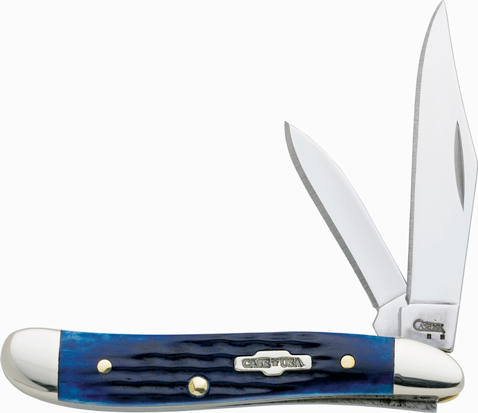 Case 6220 Blue Bone Peanut Clip Pen